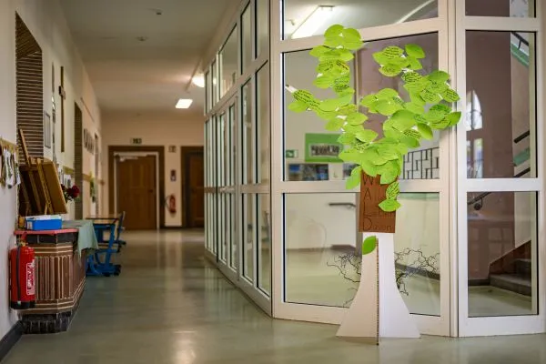 Ein Korridor unserer Schule